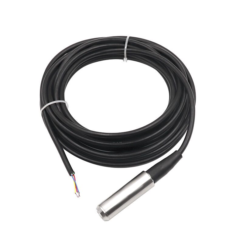 WNK درجه صنعتی 4-20mA SS304/SS316L سنسور سطح مخزن مایع 0.5% دقت برای تصفیه فاضلاب هیدروستاتیک