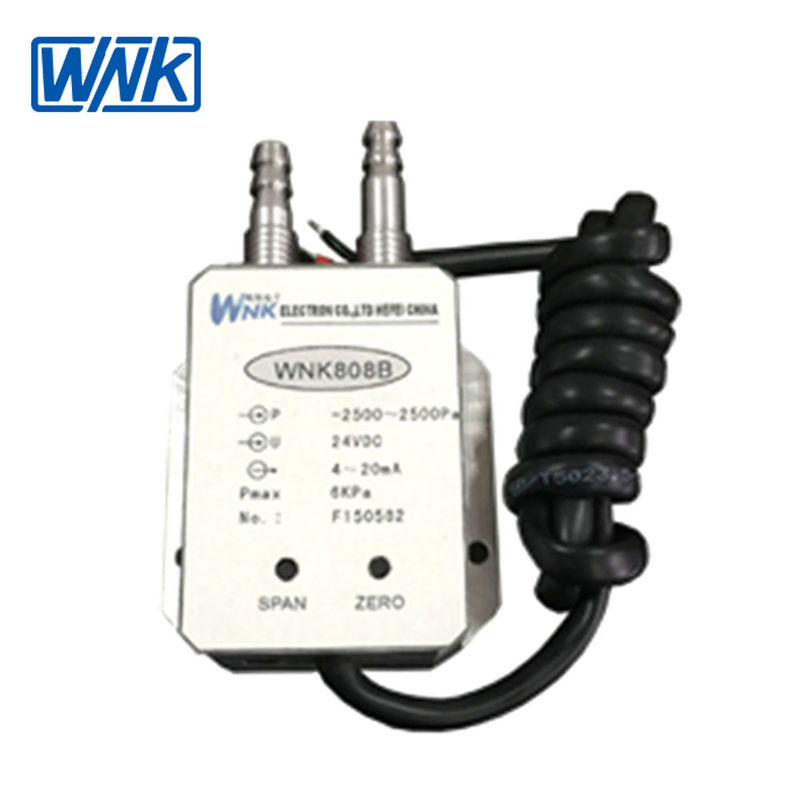 WNK سنسور فشار دیفرانسیل هوای خشک I2C با محفظه آلومینیوم برای باد