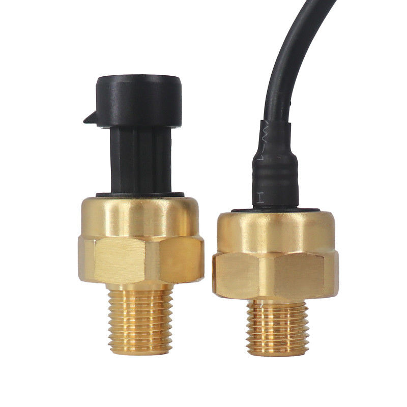 سنسور فشار آب الکترونیکی محفظه برنجی Hvac برای گاز هوا 0.5V 4.5V