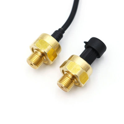 سنسور فشار برنجی G1/4 1/4NPT برای HVAC / کمپرسور هوا 0.5 - 4.5V